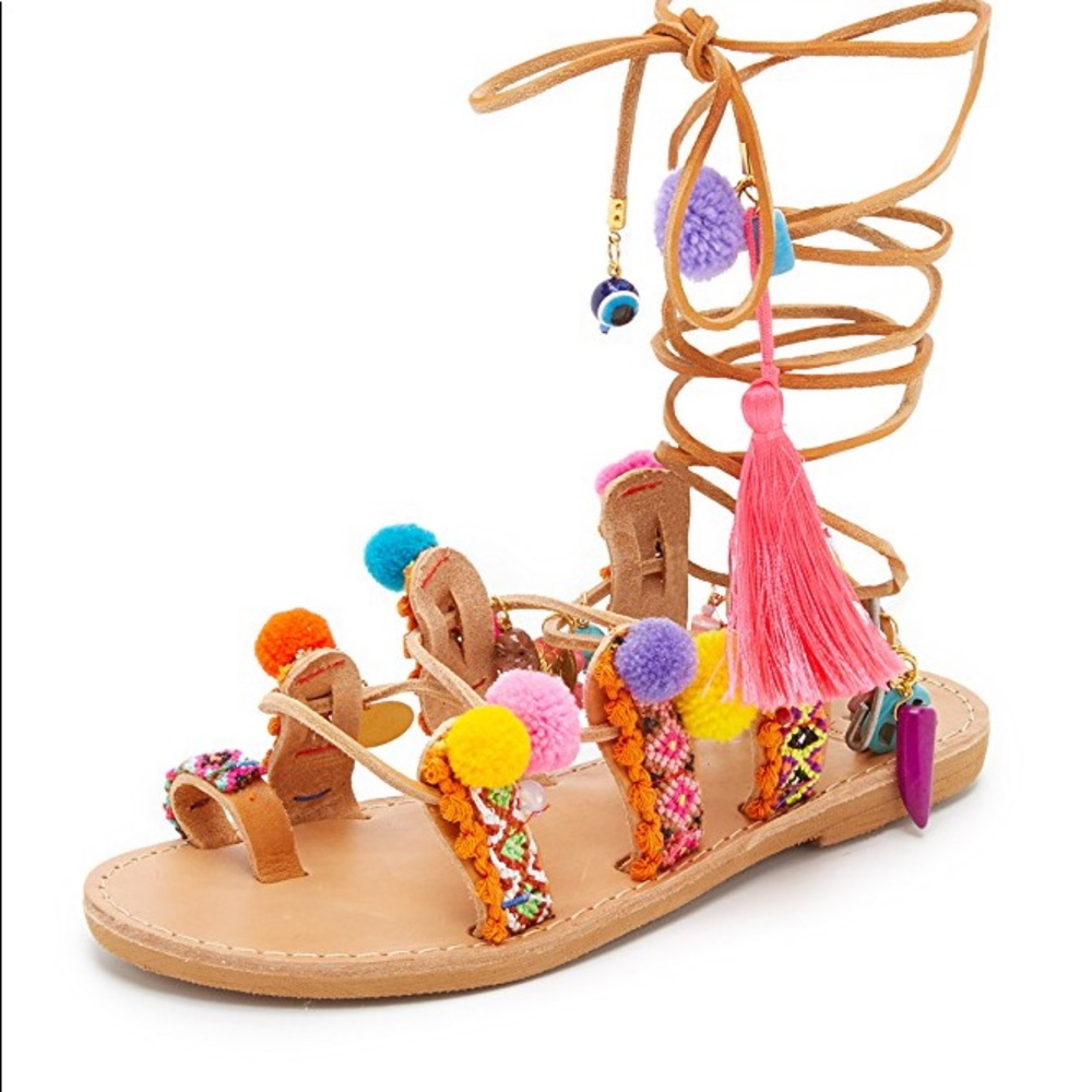 Elina Linardaki sandals 7.5